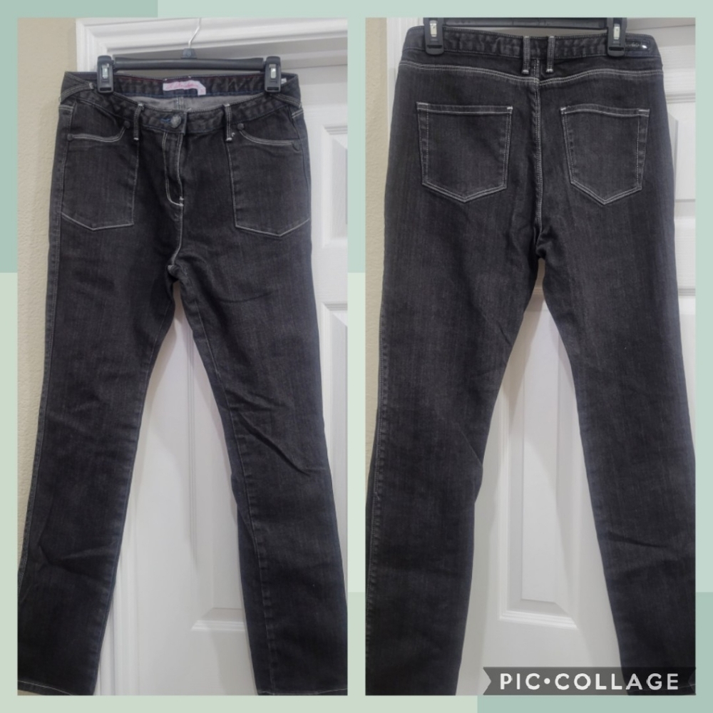 NWOT R Revolution Black Denim Jeans Long Tall